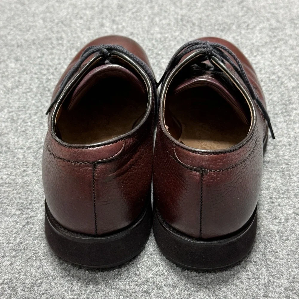 Alden Shoes Mens 10 D Brown Leather Blucher Oxford Derby Plain Toe‎ 312 Goodyear